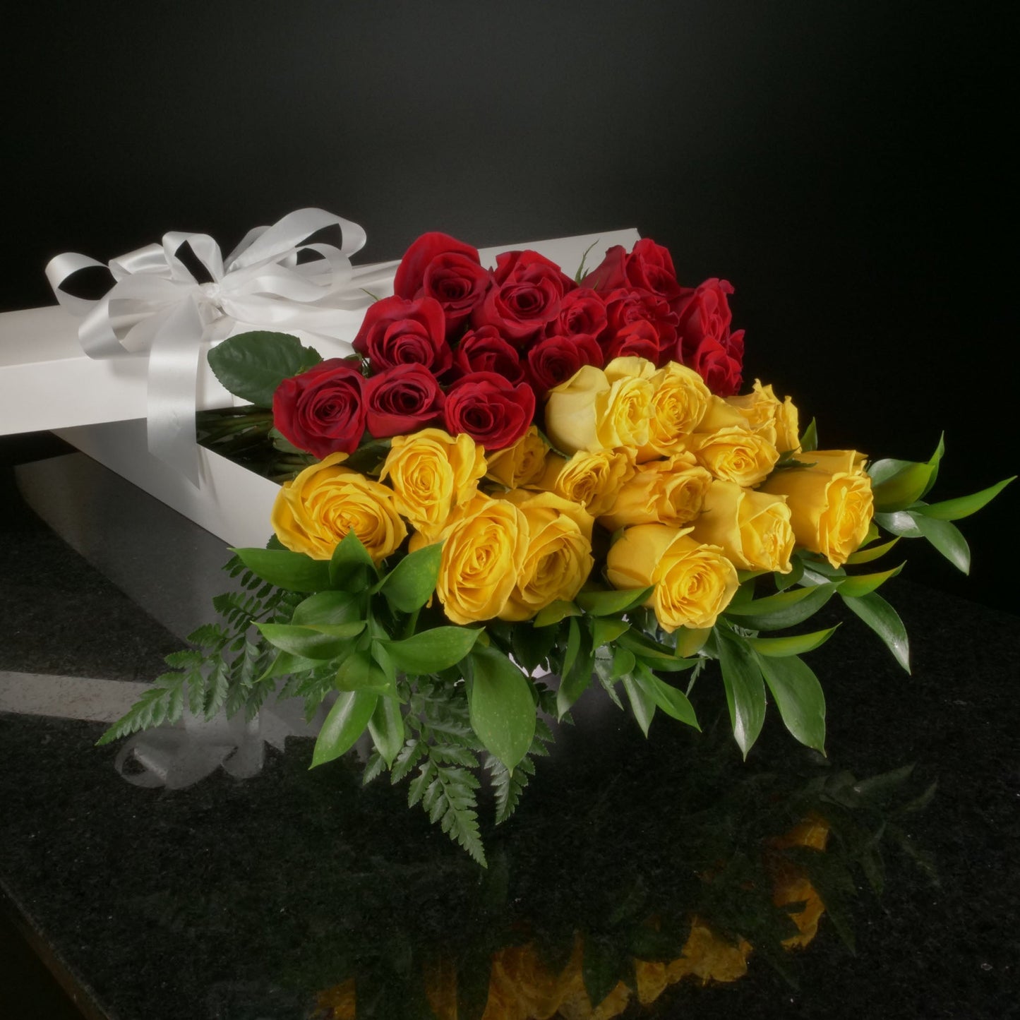 Red & Yellow Roses